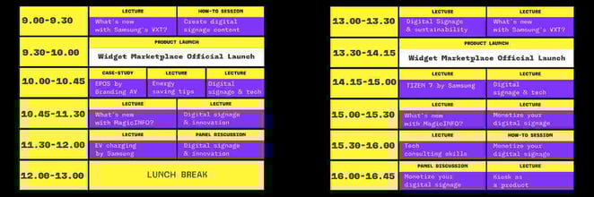 LB23 OFFICIAL SCHEDULE AM (Samsung + SC)