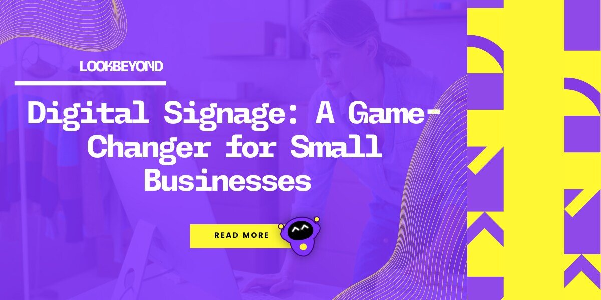 digital signage for small businesses 